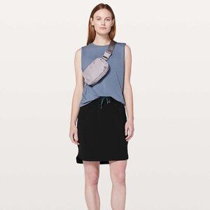 Lululemon On The Fly Skirt *21" Black Luxtreme Athleisure Skirt- Size 6